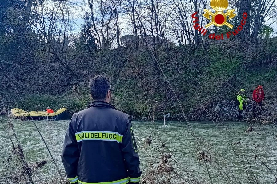 Ritrovato il corpo senza vita della donna scomparsa da Marsciano (Foto Vigili del fuoco)