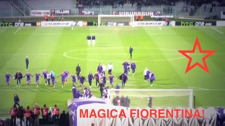 La Fiorentina saluta la 'Fiesole' dopo la vittoria sul Tottenham