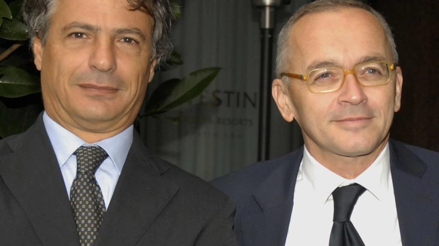 Giuseppe Mussari e Antonio Vigni, presidente e dg di Banca Mps nel 2007