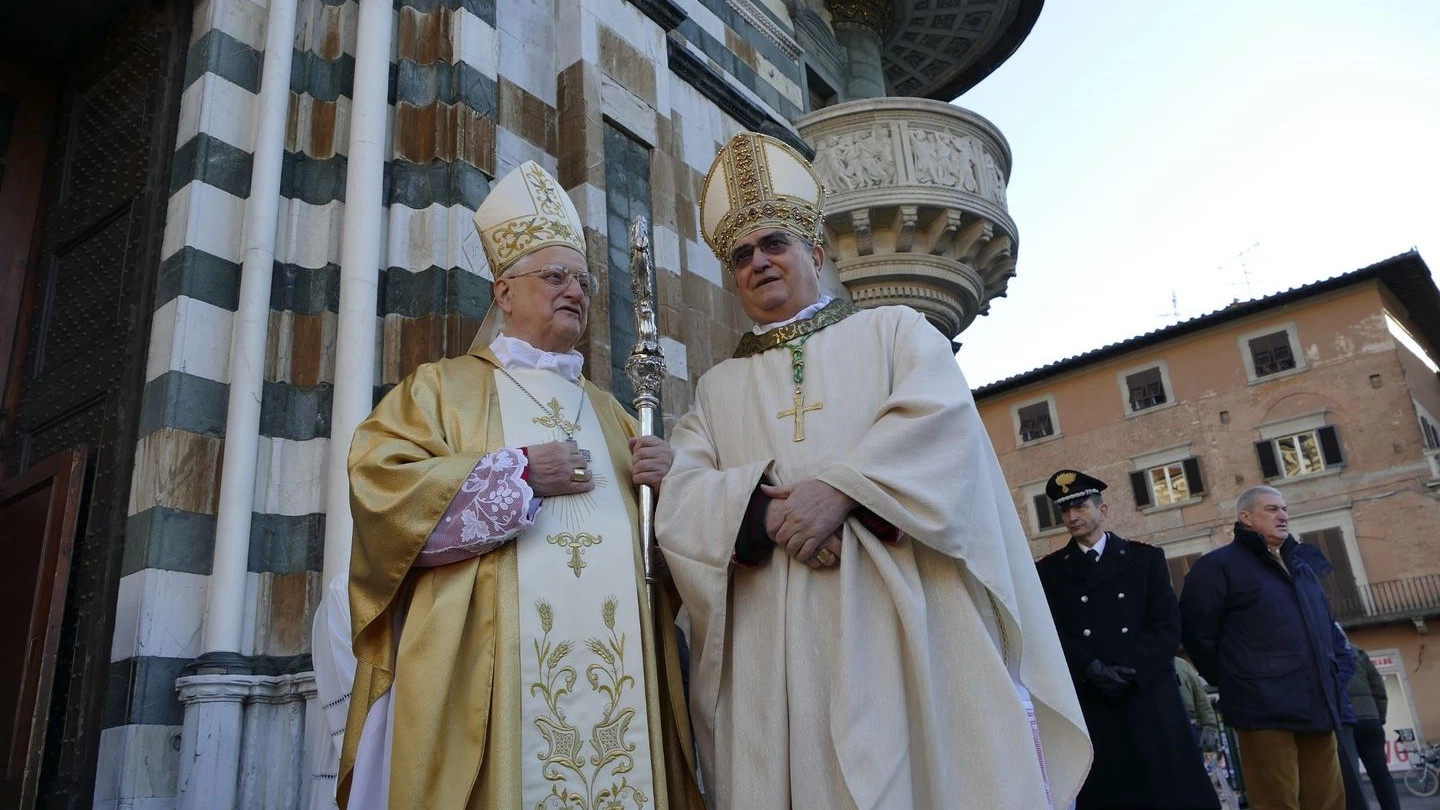 I vescovi Gastone Simoni e Franco Agostinelli