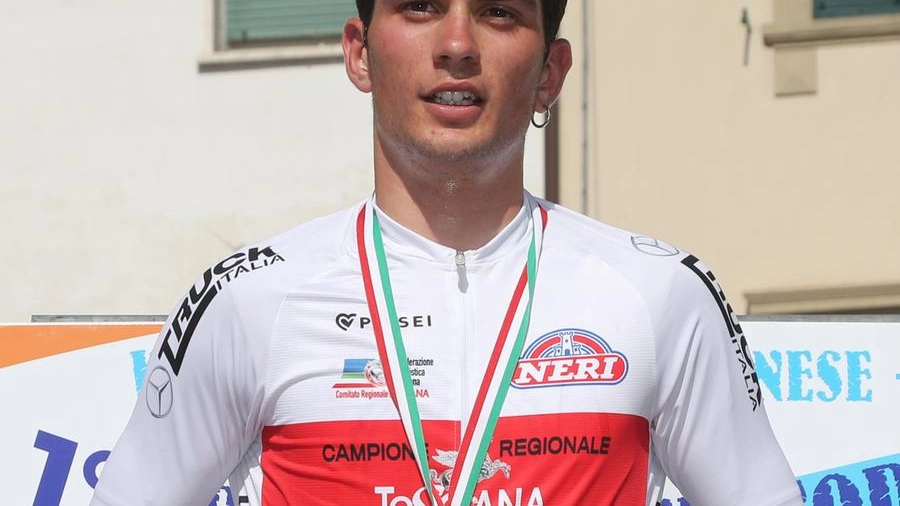 Il campione toscano juniores 2022 Lorenzo Conforti (Foto V. Pagni)