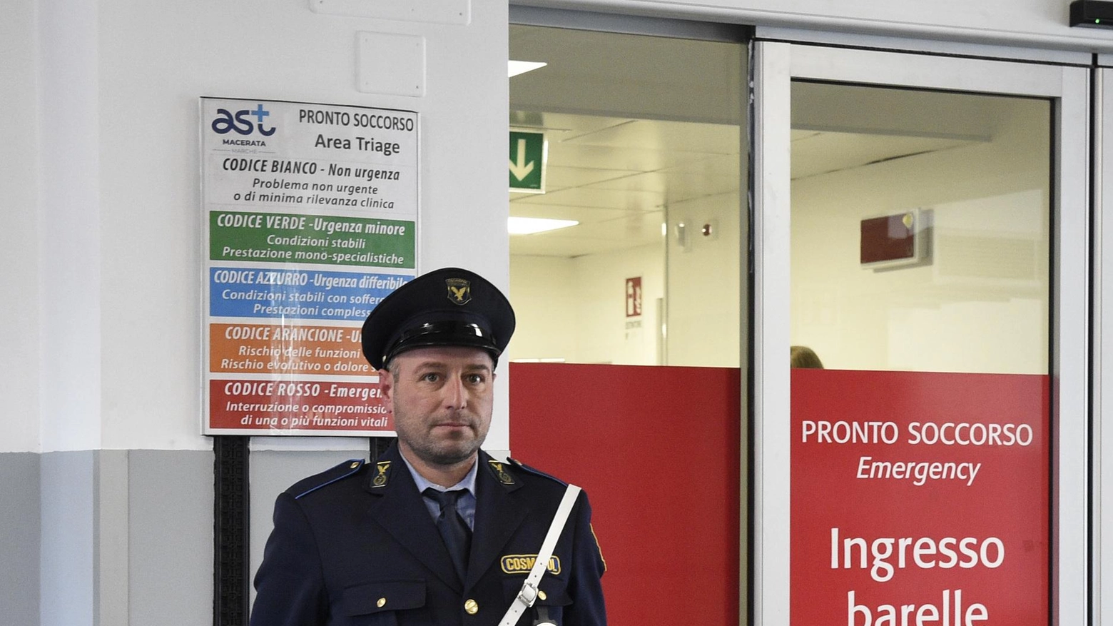 Sicurezza al San Jacopo L’Asl: "La guardia giurata non è stata mai tolta" Sicurezza al San Jacopo L’Asl: "La guardia giurata non è stata mai tolta"