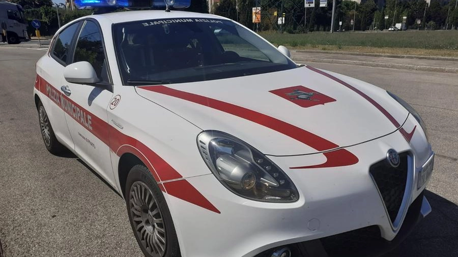 Pattuglia della Polizia Municipale di Prato