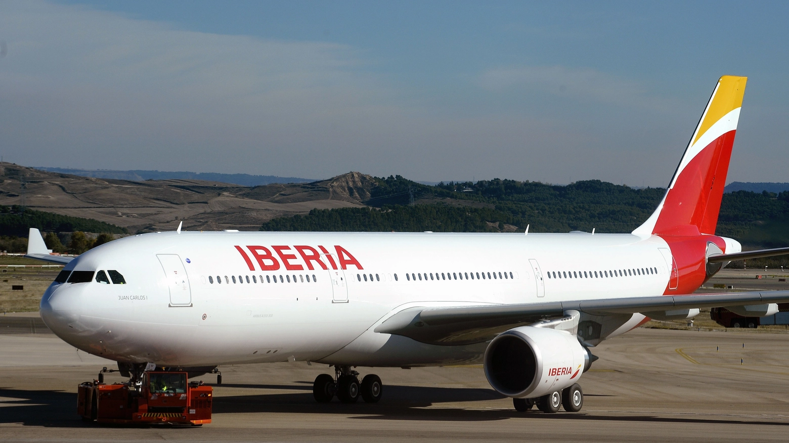 Un velivolo dell'Iberia