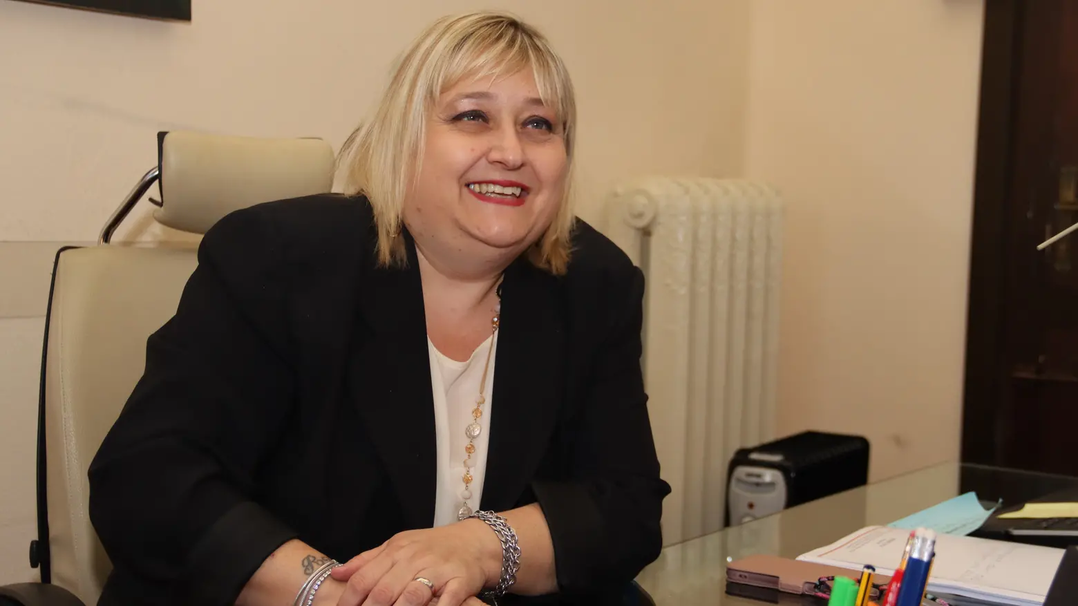 L'assessore Veronica Poli L'assessore Veronica Poli