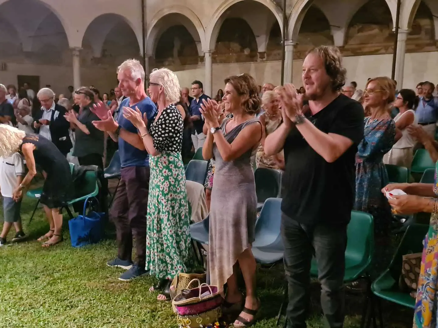 Sting e Zucchero a Pietrasanta... ma come pubblico. In piedi ad applaudire