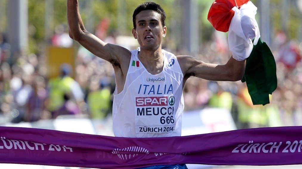 Europei di atletica, Daniele Meucci oro nella maratona (AFP)