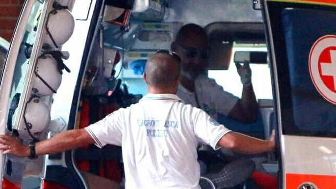 Un'ambulanza