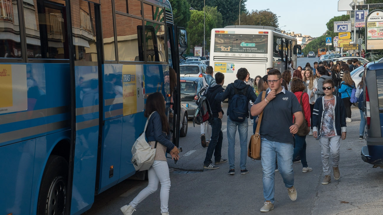 Proteste per il trasporto degli studenti