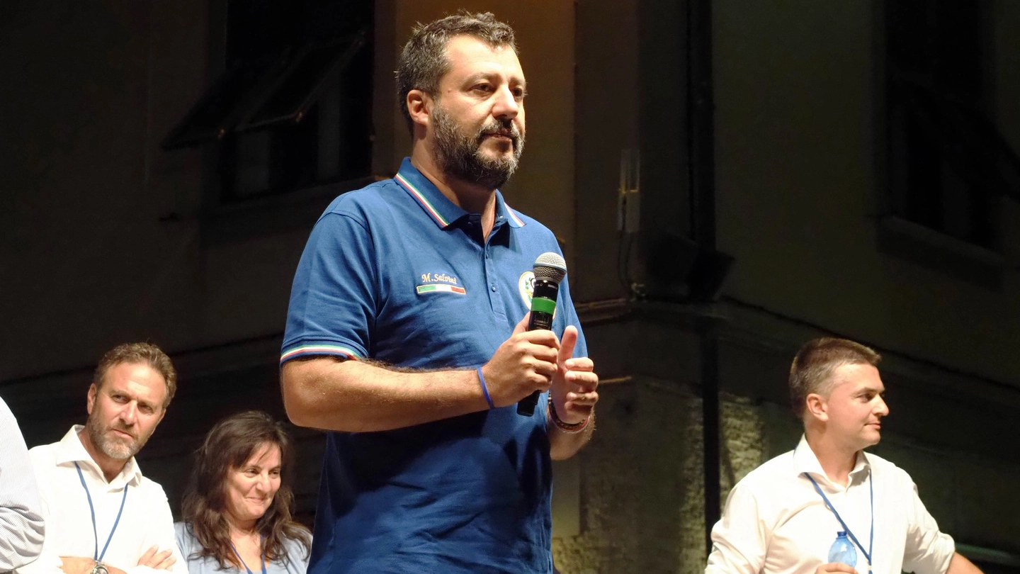 Matteo Salvini a La Spezia
