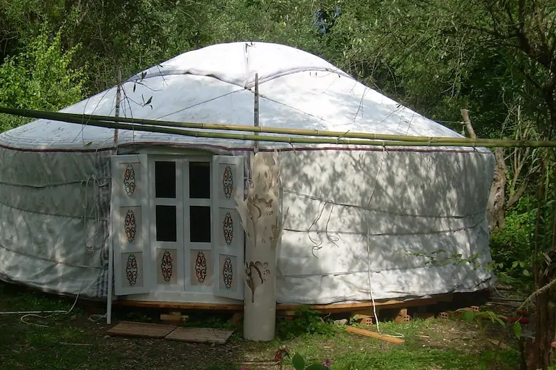 Iurta mongola (fonte Airbnb)