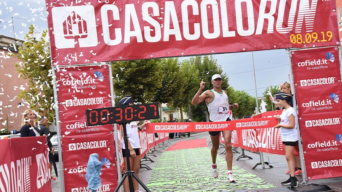 Curovich vince la Casacolor Run 2019 (foto Regalami un sorriso onlus)