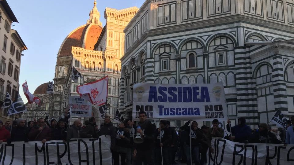 'No Bolkestein', la manifestazione a Firenze