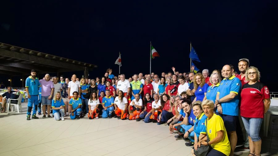 Cena delle organizzazioni di volontariato (Foto Del Punta /Valtriani)