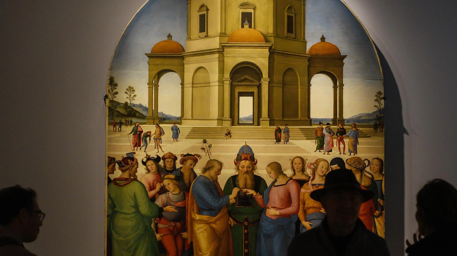 Torna a casa lo Sposalizio della Vergine del Perugino. Da domani alle 10 fino a domenica 1...