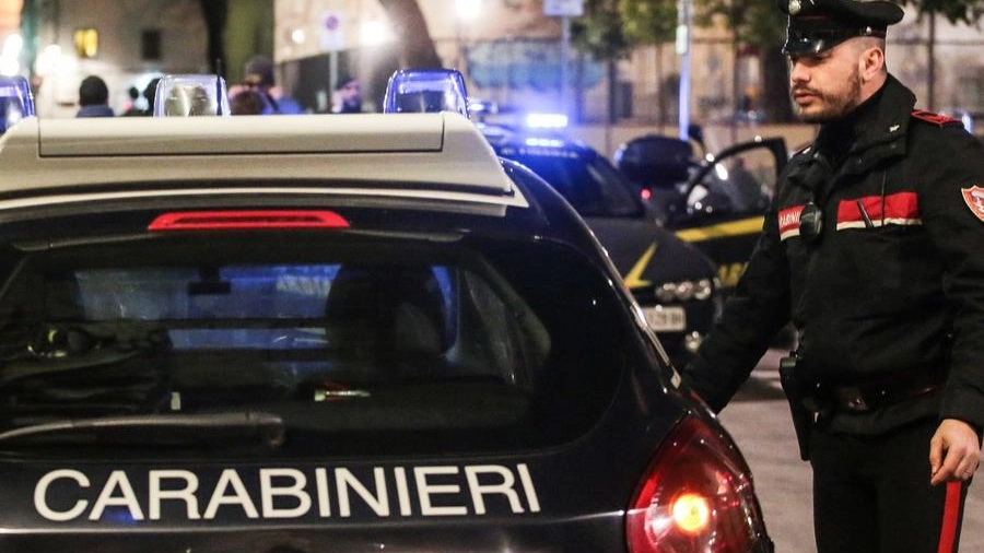 I carabinieri sono intervenuti in difesa della donna aggredita