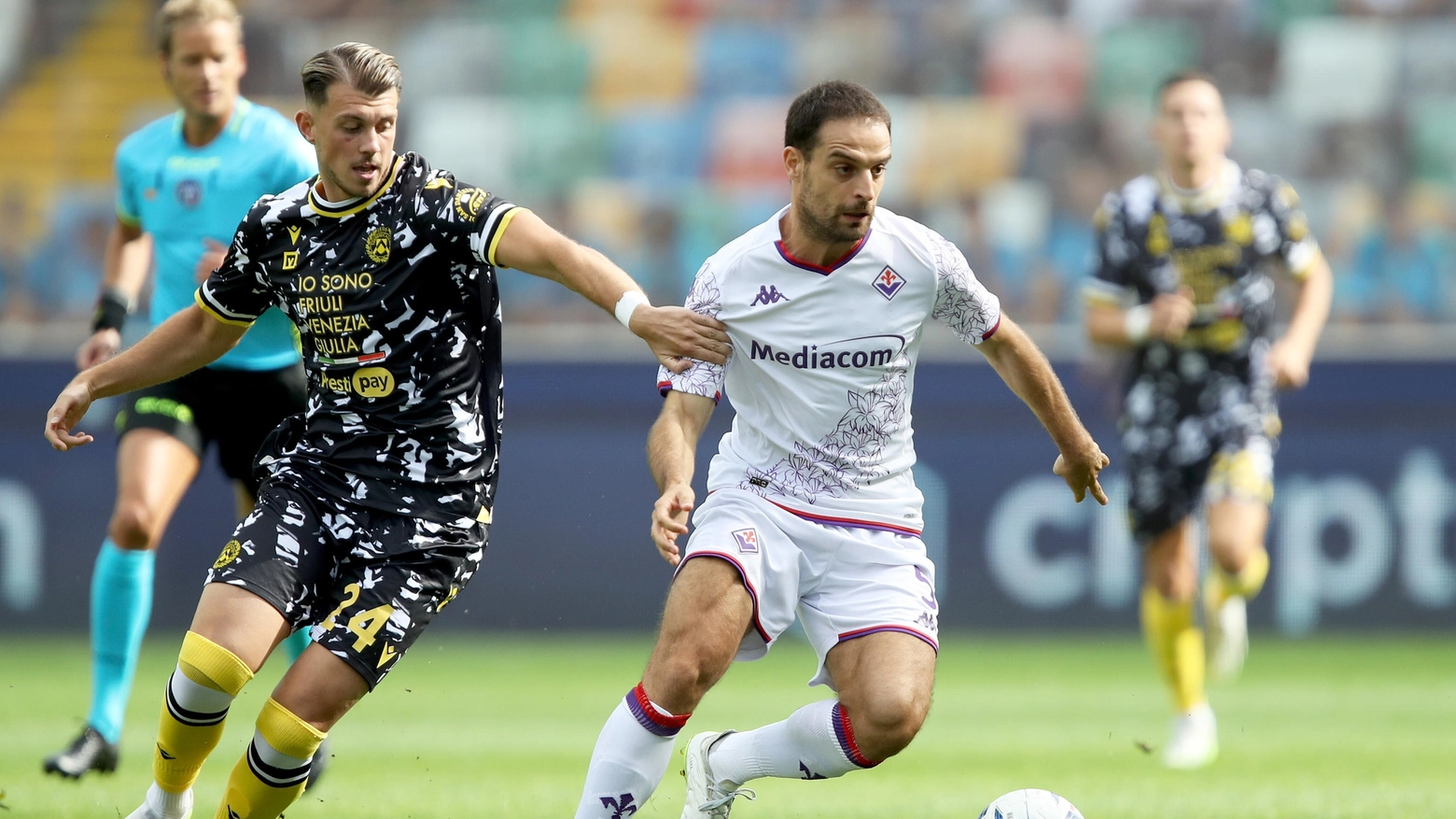 Udinese-Fiorentina (Foto Ansa)