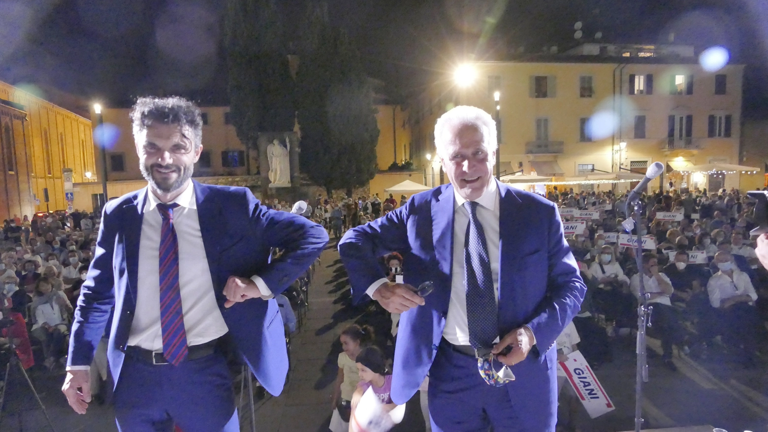 Biffoni e Giani a Prato per la chiusura della campagna elettorale    