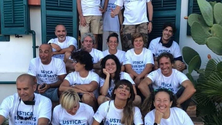 I partecipanti a "Ustica Blue Days"