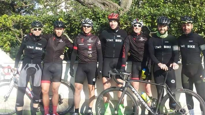 Il gruppo sportivo dello Star Bike di Livorno