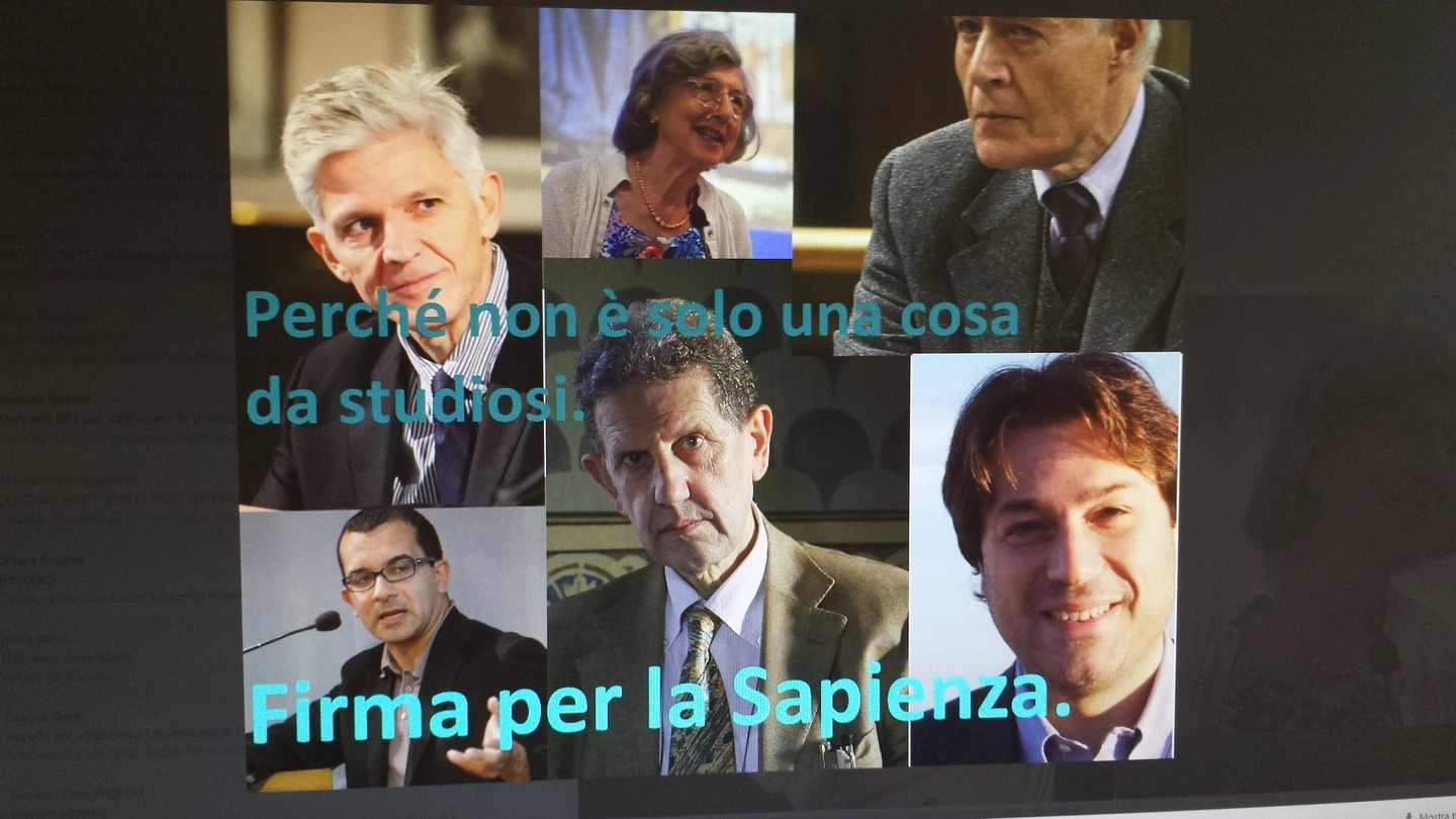 Alcuni dei volti prestigiosi che hanno aderito all’appello de La Nazione per salvare la Biblioteca universitaria di Pisa