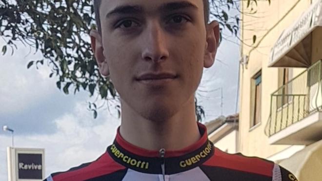 Marco Chioccini, atleta di Pontedera che dunque corre in casa al Gp