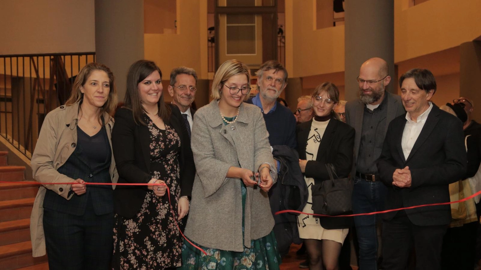 A Rame e Fo la sala del teatro