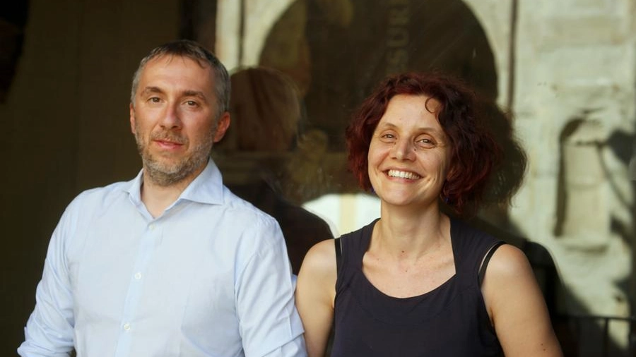 Luca Ricci e Lucia Franchi, direttori dell'associazione CapoTrave/Kilowatt