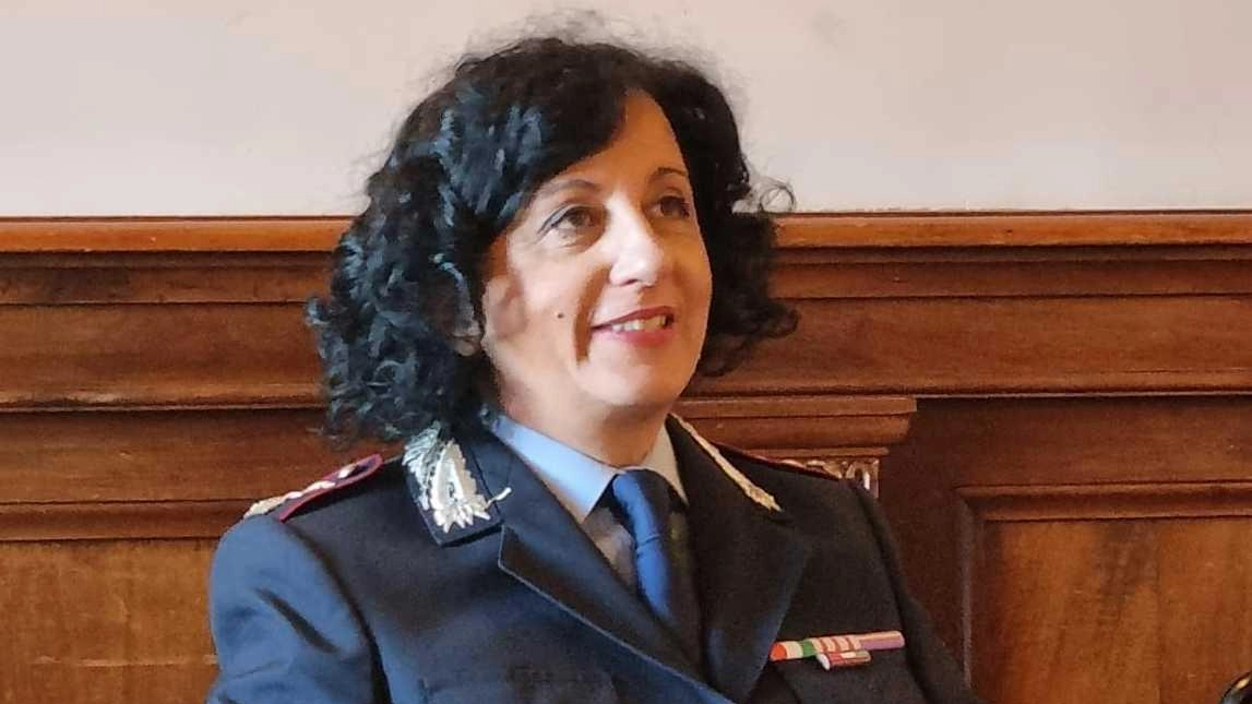 La comandante della Polizia locale di Spoleto Alessandra Pirro