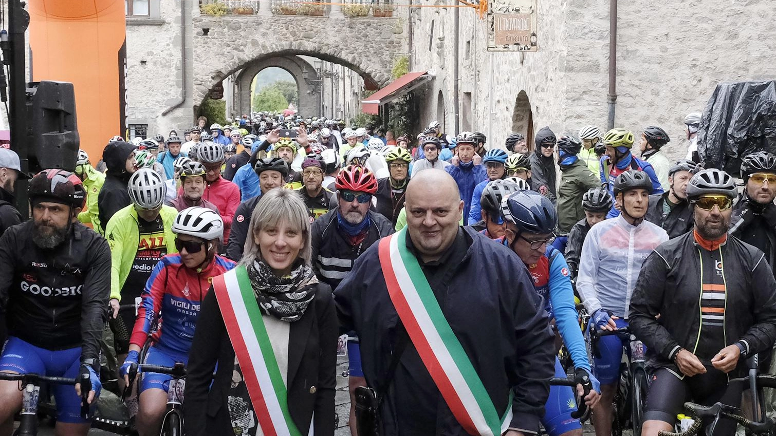 ’Castagna bike’ fa centro  Oltre 300 ciclisti in marcia