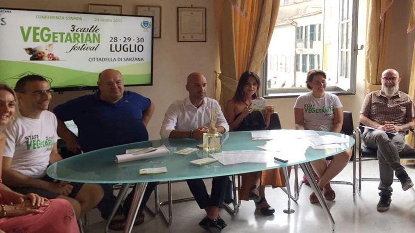 EVENTO La presentazione in municipio del festival vegetariano che si svolgerà nel fine settimana in Cittadella