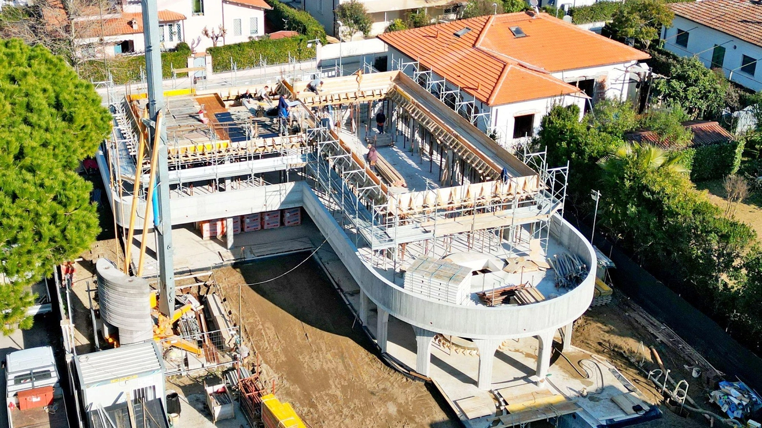 "Il cantiere dopo soli tre giorni di stop è già attivo" "Il cantiere dopo soli tre giorni di stop è già attivo"
