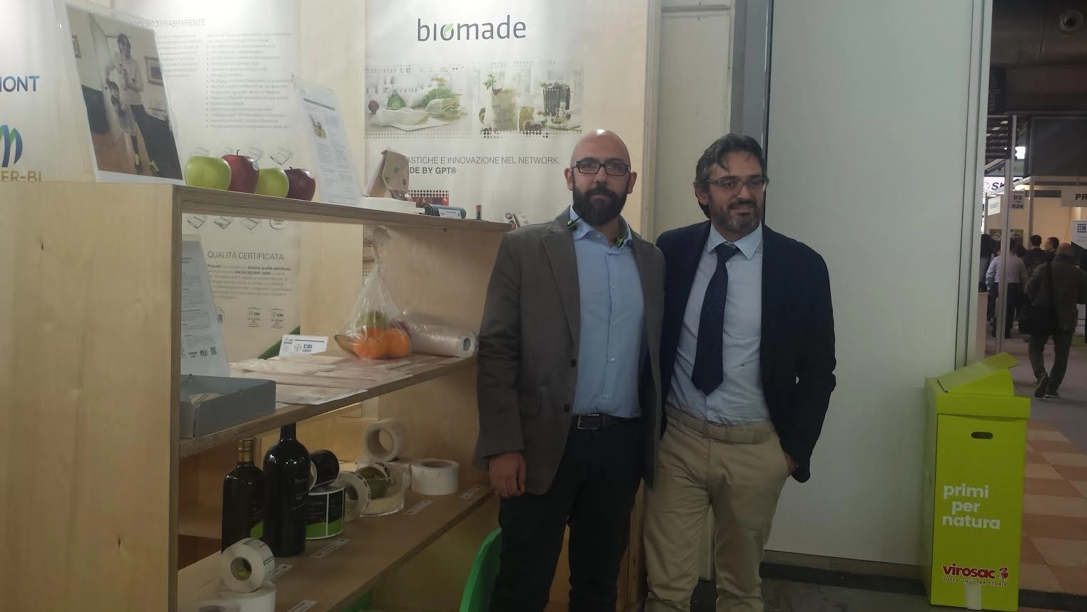 Dall'Umbria la produzione di shopper, etichette e pellicole biodegradabili