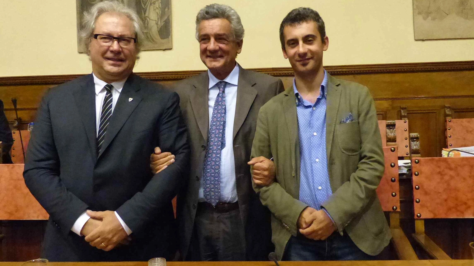 Luciano Ralli, Giuseppe Fanfani e Stefano Gasperini