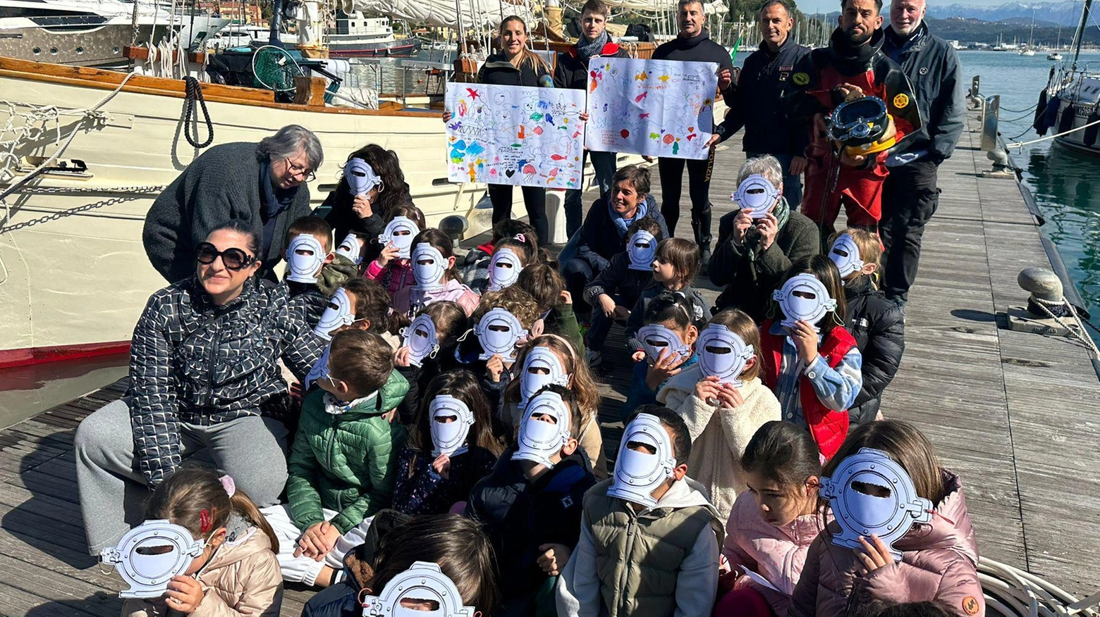 Viaggio fra storia e attualità I bambini alla scoperta dei segreti dei palombari Viaggio fra storia e attualità I bambini alla scoperta dei segreti dei palombari