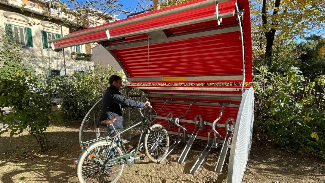 A Firenze la prima “Biclostazione” A Firenze la prima “Biclostazione”