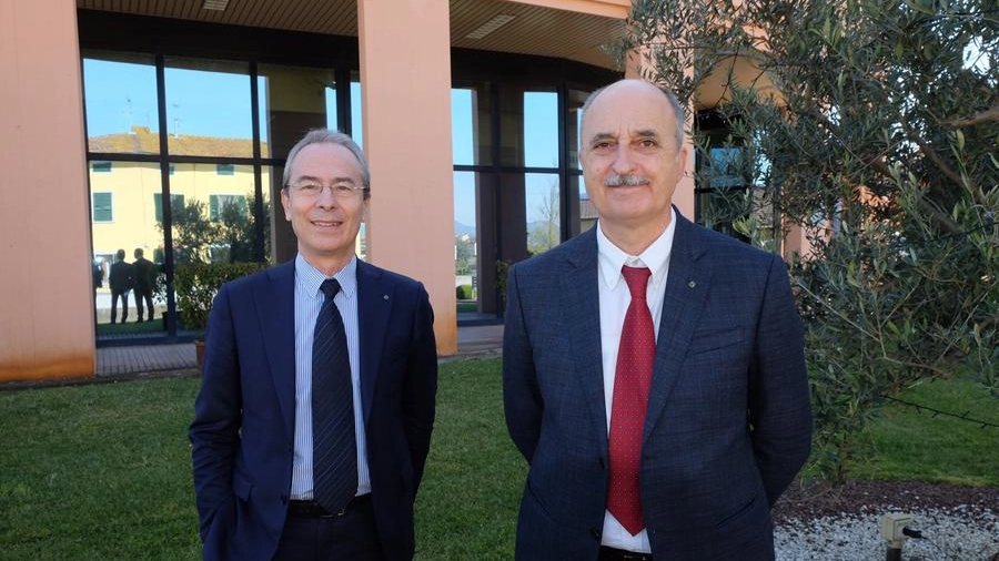 Bcc Alta Toscana, il direttore Caporali e il Presidente Banci
