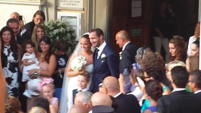 Giorgio Chiellini e Carolina Bonistalli sposi
