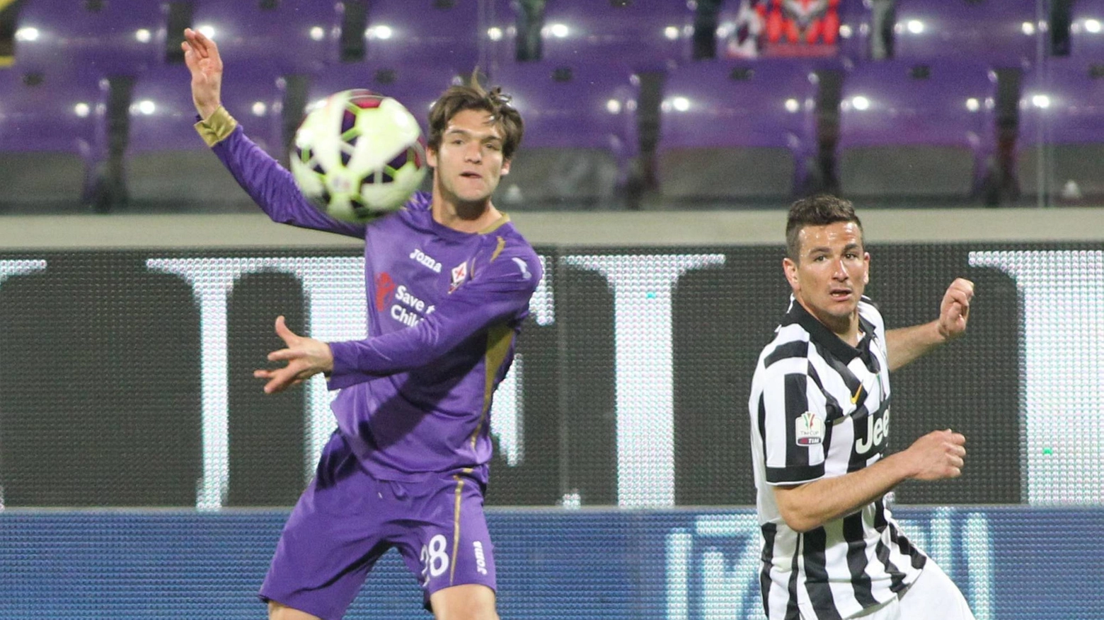 Fiorentina-Juventus: Alonso (foto Germogli)