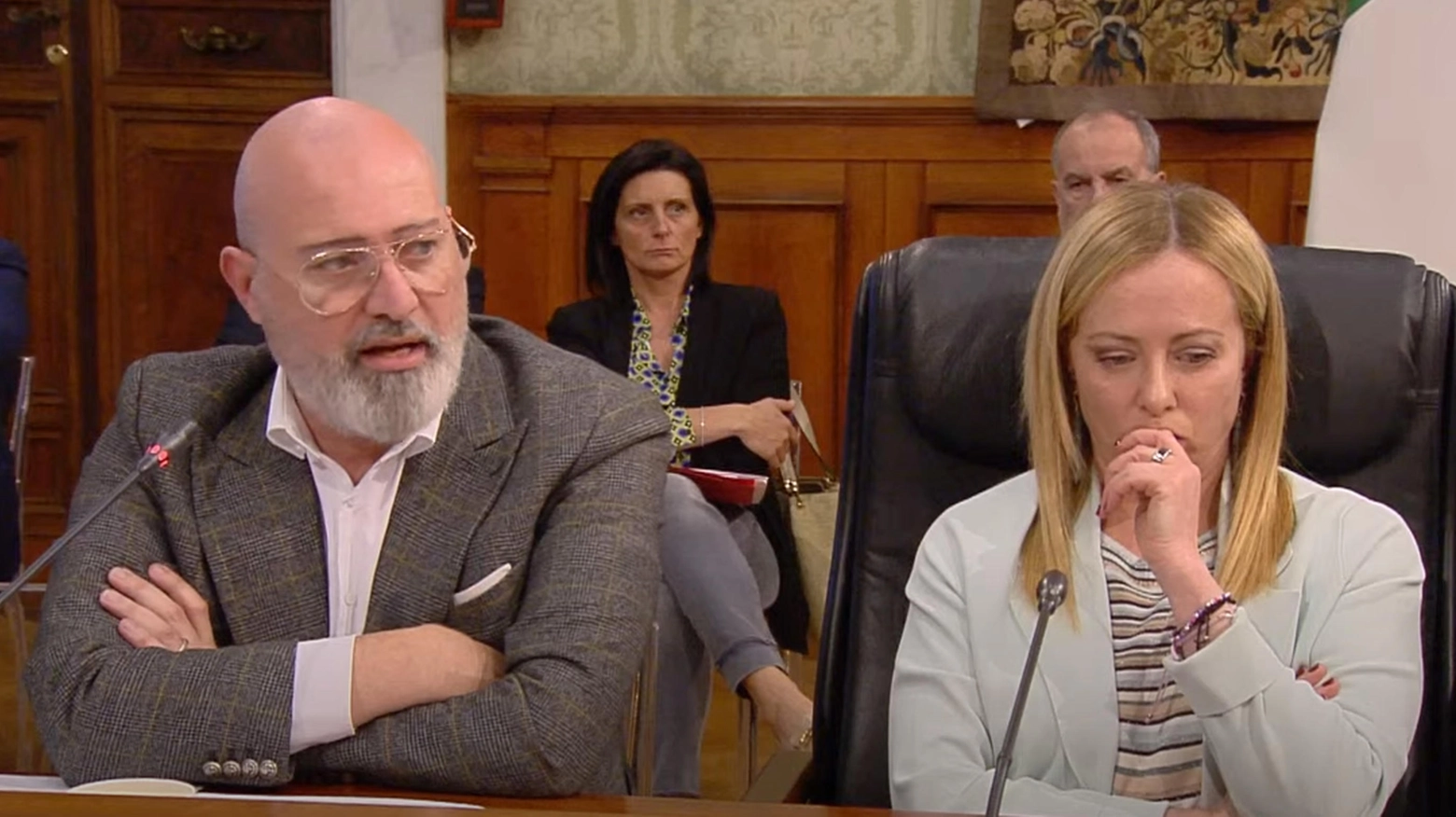 Stefano Bonaccini e Giorgia Meloni a Palazzo Chigi (Foto Ansa) Stefano Bonaccini e Giorgia Meloni a Palazzo Chigi (Foto Ansa)