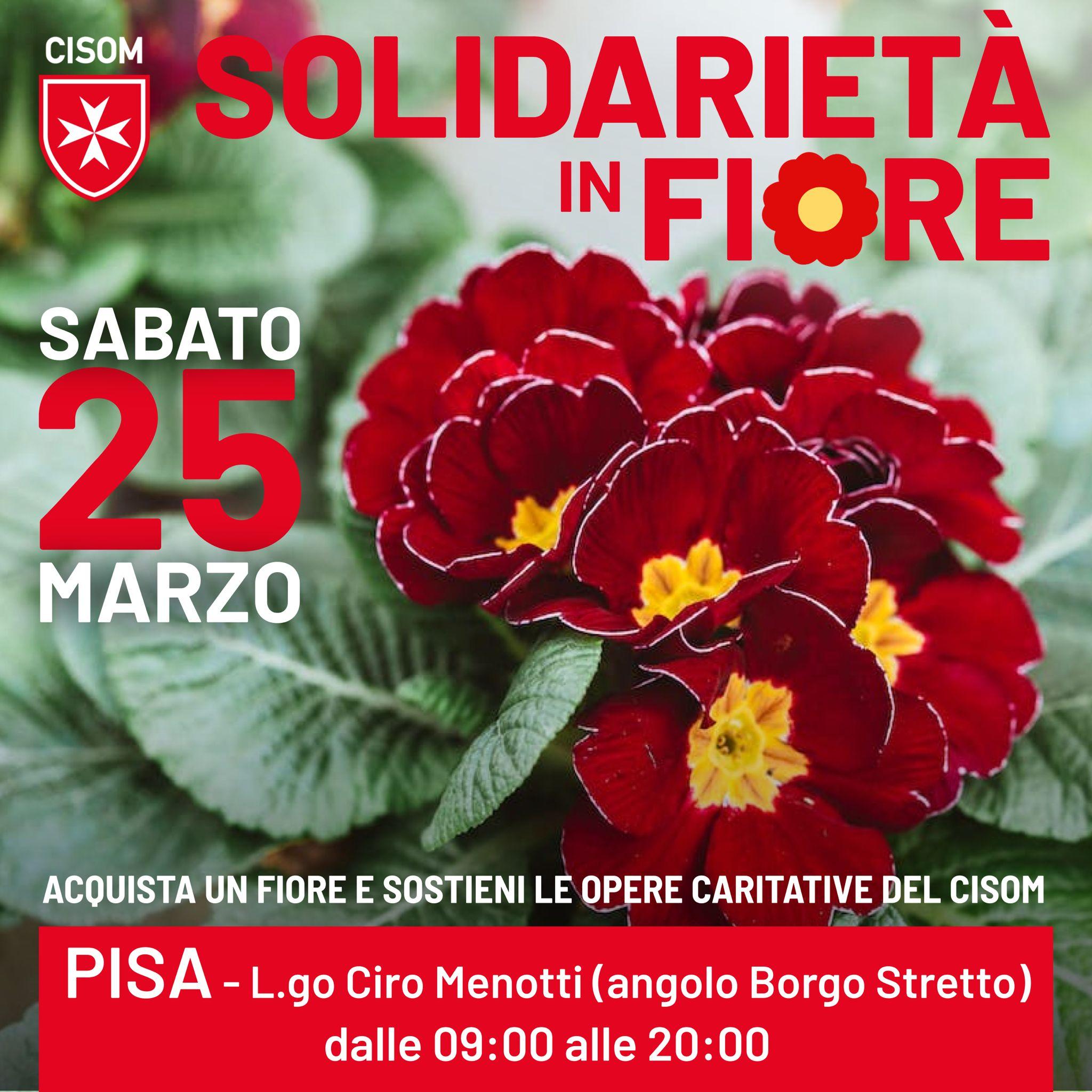 Entro Il 25 Marzo Cosa Significa Il 25 marzo "Solidarietà in fiore" per l'acquisto di un ambulatorio mobile