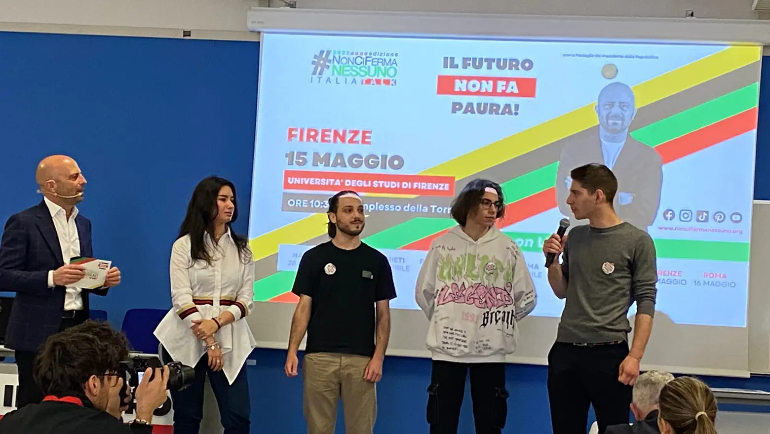 #NonCiFermaNessuno ha fatto tappa all'Università di Firenze #NonCiFermaNessuno ha fatto tappa all'Università di Firenze