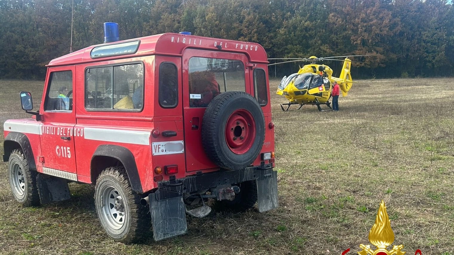 E’ successo nel comune di Rparbella (Pisa). L’uomo avvrebbe riportato diverse fratture
