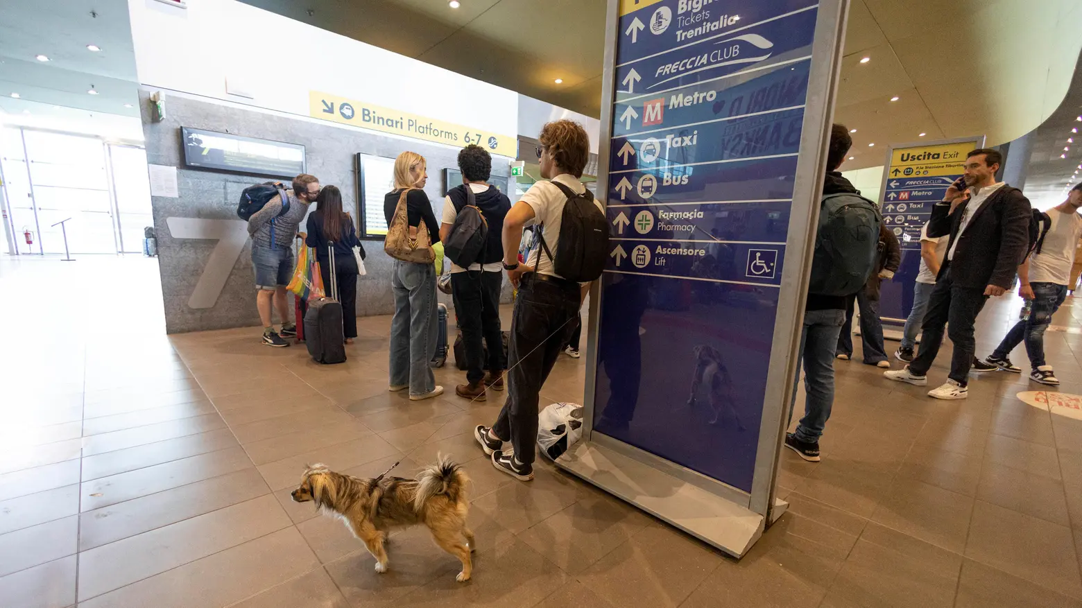 Disagi in stazione (foto di repertorio) Disagi in stazione (foto di repertorio)