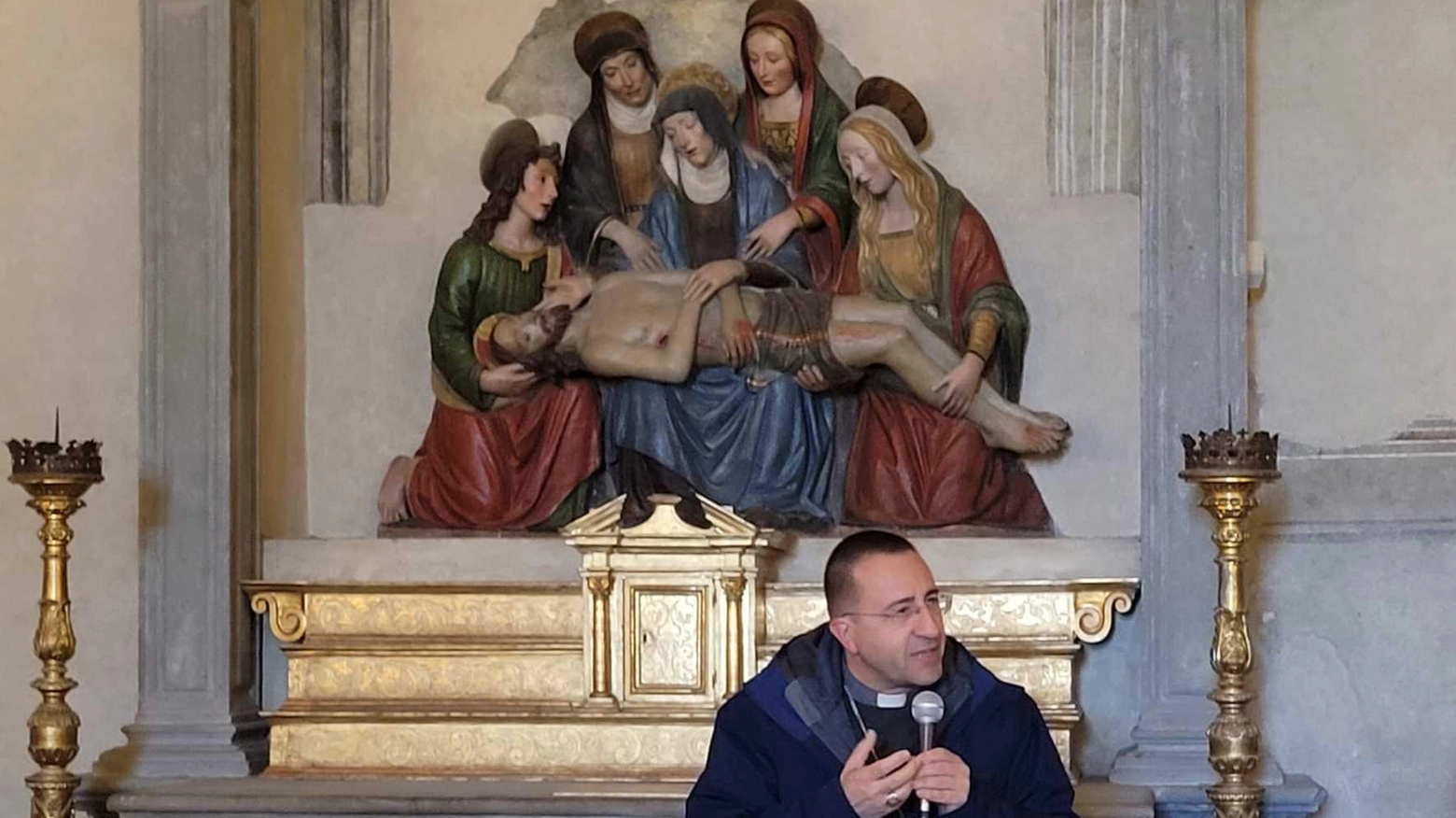 Nuova luce per la sala Signorelli  Il vescovo al museo diocesano  "Grande emozione per i visitatori"