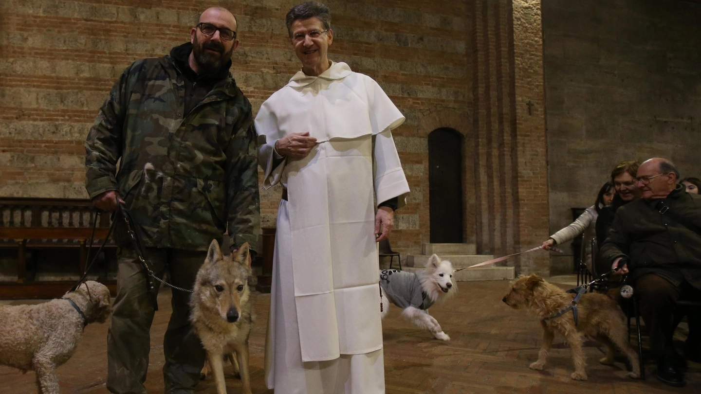 La benedizione degli animali in San Domenico 