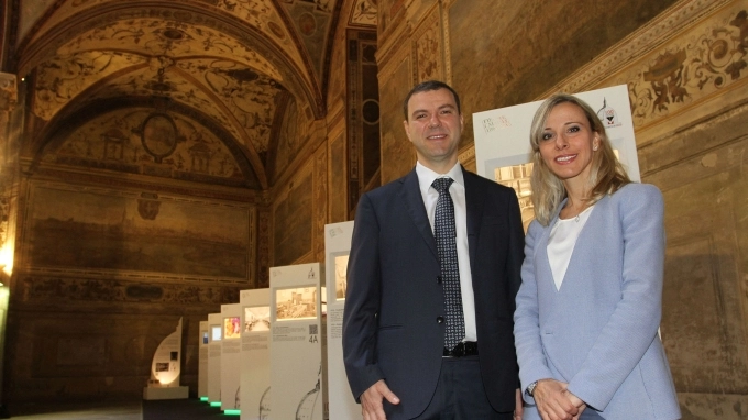 Alberto Giovanni Aleotti e Lucia Aleotti (New Press Photo)