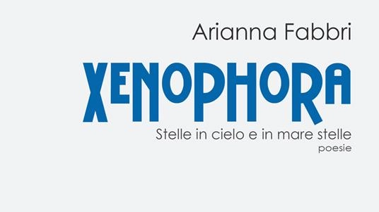 La copertina di 'Xenophora' di Arianna Fabbri
