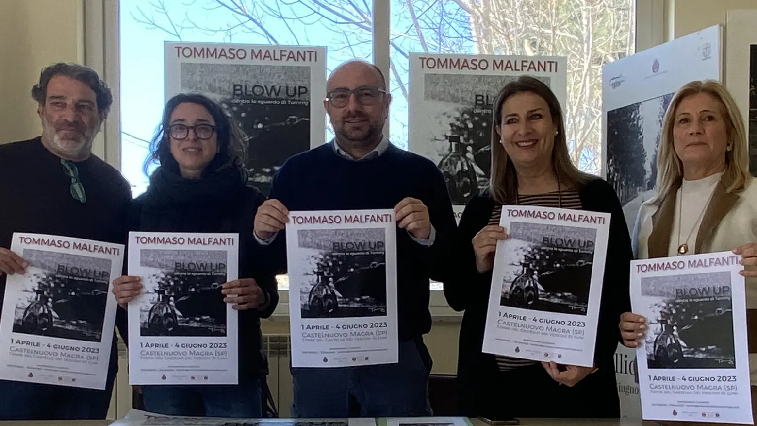 La presentazione della mostra La presentazione della mostra
