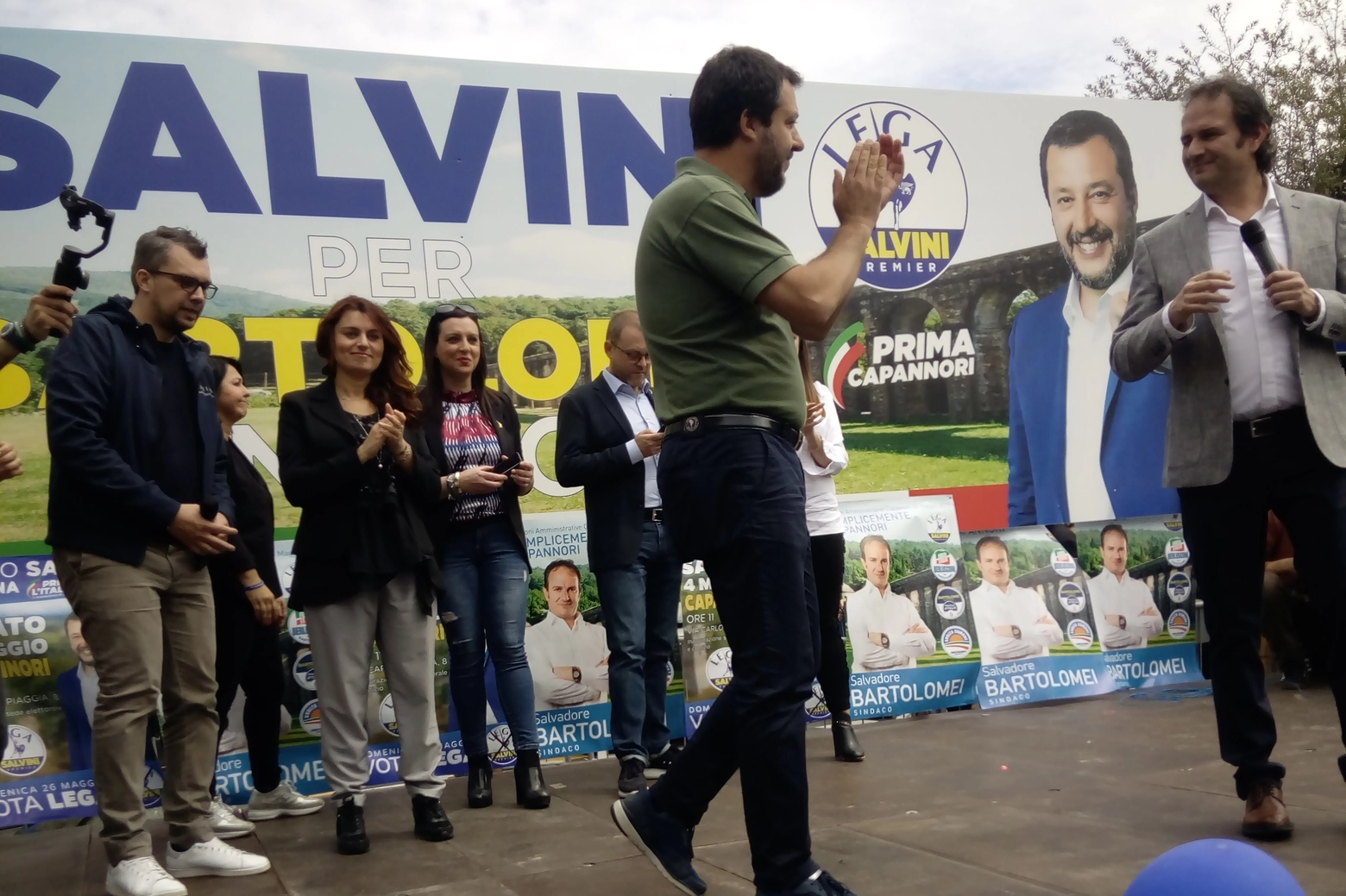 Salvini a Capannori